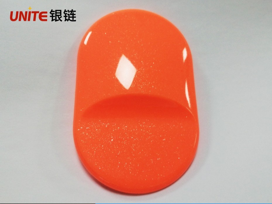 銀鏈活力橙色改性PP免噴涂塑料 銀鏈活力橙色改性PP免噴涂塑料