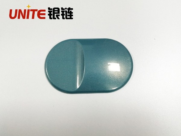 銀鏈水鴨藍色ABS免噴金合金材料美學塑料 銀鏈水鴨藍色ABS免噴金合金材料美學塑料