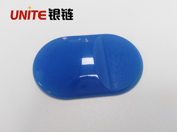 銀鏈海洋藍色PC免噴涂材料美學塑料C79B2896 銀鏈海洋藍色PC免噴涂材料美學塑料C79B2896