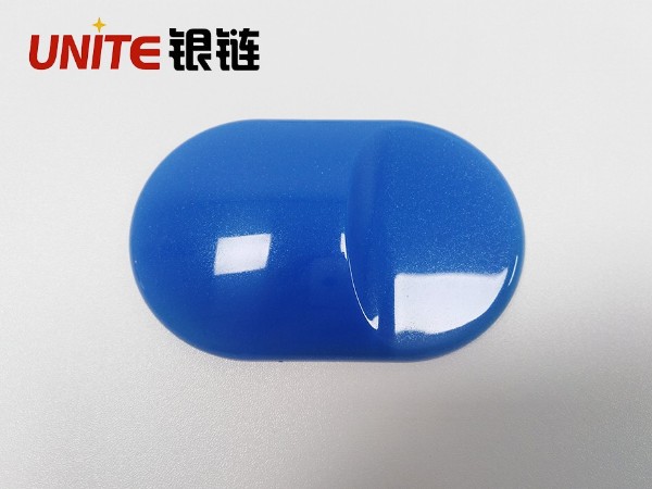 銀鏈海洋藍色PC免噴涂材料美學塑料C79B2896