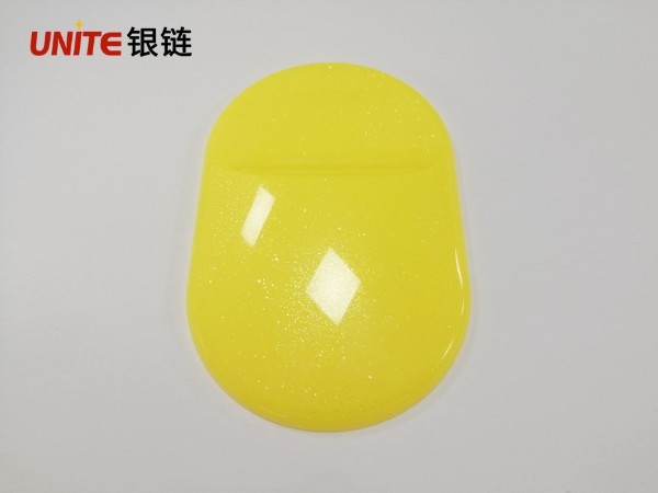 銀鏈檸檬黃色ABS免噴涂材料美學塑料 銀鏈檸檬黃色ABS免噴涂材料美學塑料