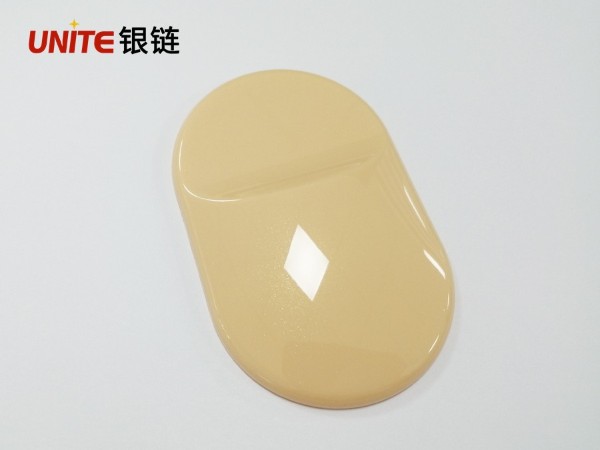 銀鏈奶蜜黃色改性PP免噴涂塑膠材料 銀鏈奶蜜黃色改性PP免噴涂塑膠材料