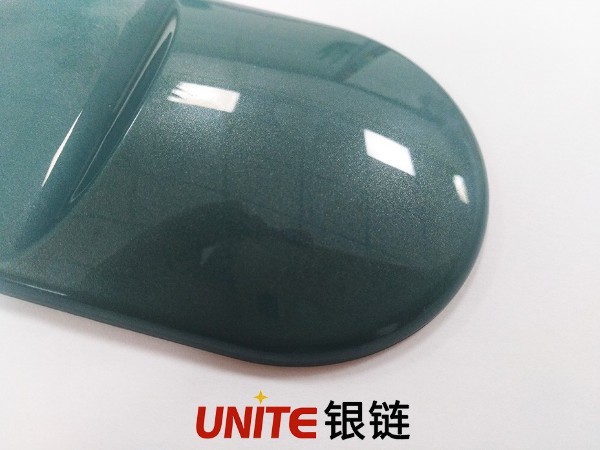 銀鏈莫蘭迪綠色ABS免噴涂塑膠材料 銀鏈莫蘭迪綠色ABS免噴涂塑膠材料