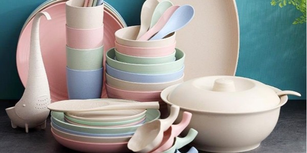 銀鏈免噴涂材料分享|麥秸稈餐具安全嗎？