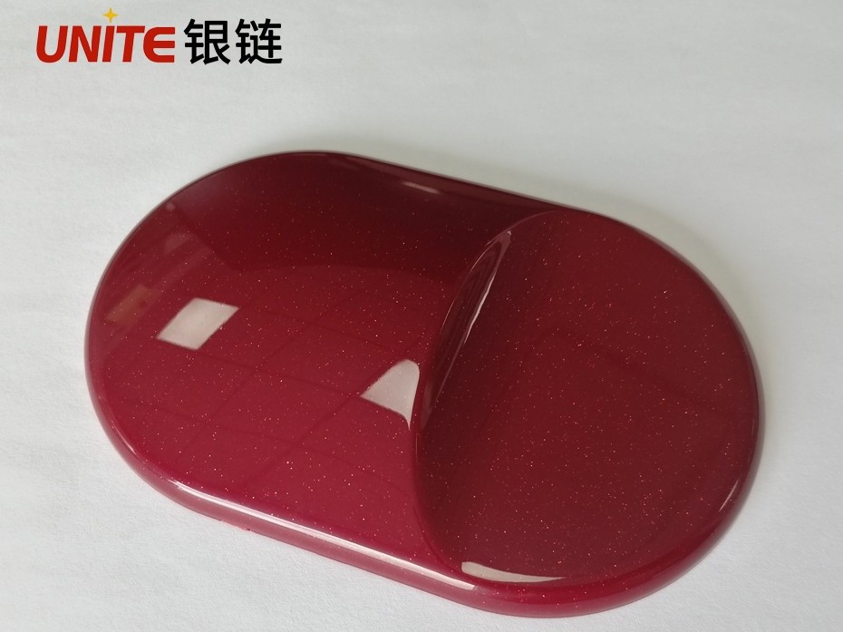 銀鏈赭紅色ABS免噴涂材料美學塑料 銀鏈赭紅色ABS免噴涂材料美學塑料