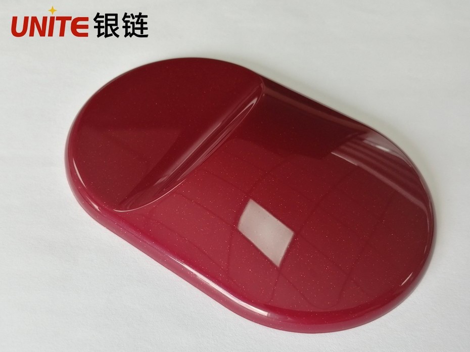 銀鏈赭紅色ABS免噴涂材料美學塑料 銀鏈赭紅色ABS免噴涂材料美學塑料
