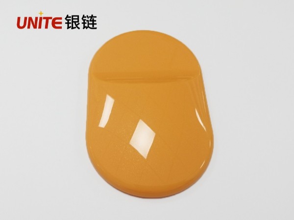 銀鏈金桔黃色改性PP免噴涂塑膠粒 銀鏈金桔黃色改性PP免噴涂塑膠粒