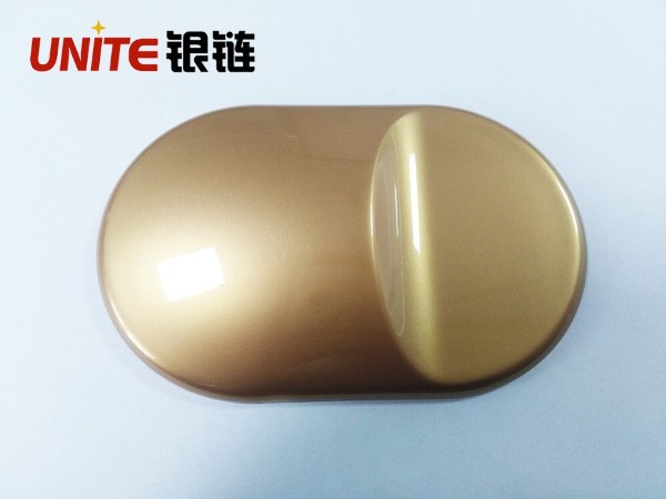 銀鏈流光金色PP免噴涂材料美學塑料