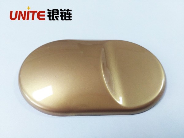 銀鏈流光金色PP免噴涂材料美學塑料
